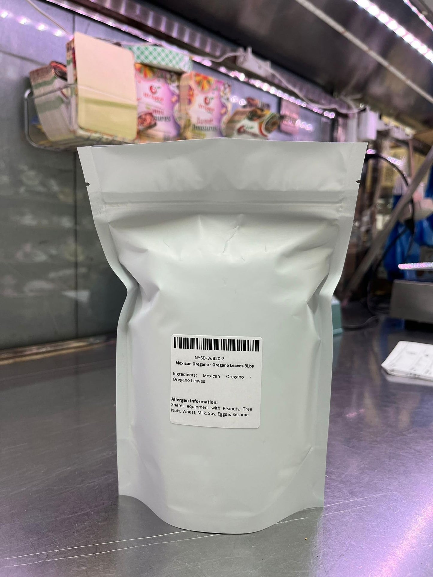 Ny Spice Shop Mexican Leaves Dried Oregano Bulk - 3 Pound Oregano Dried Leaf - Fresh Oregano Seasoning - Oregano Leaves - Dry Or