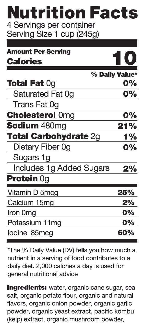 OceanS Halo, Organic And Vegan No Beef Broth, 32 Ounce