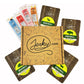 Exotic Jerky Gift Box For Men - 8 Piece Exotic Jerky & Meat Sticks Gift Set - Healthy Exotic Jerky Gift Box Includes Venison, El