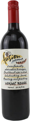 Fusion Napa Valley Verjus Rouge: Juice of Unripe Grapes, 750ml