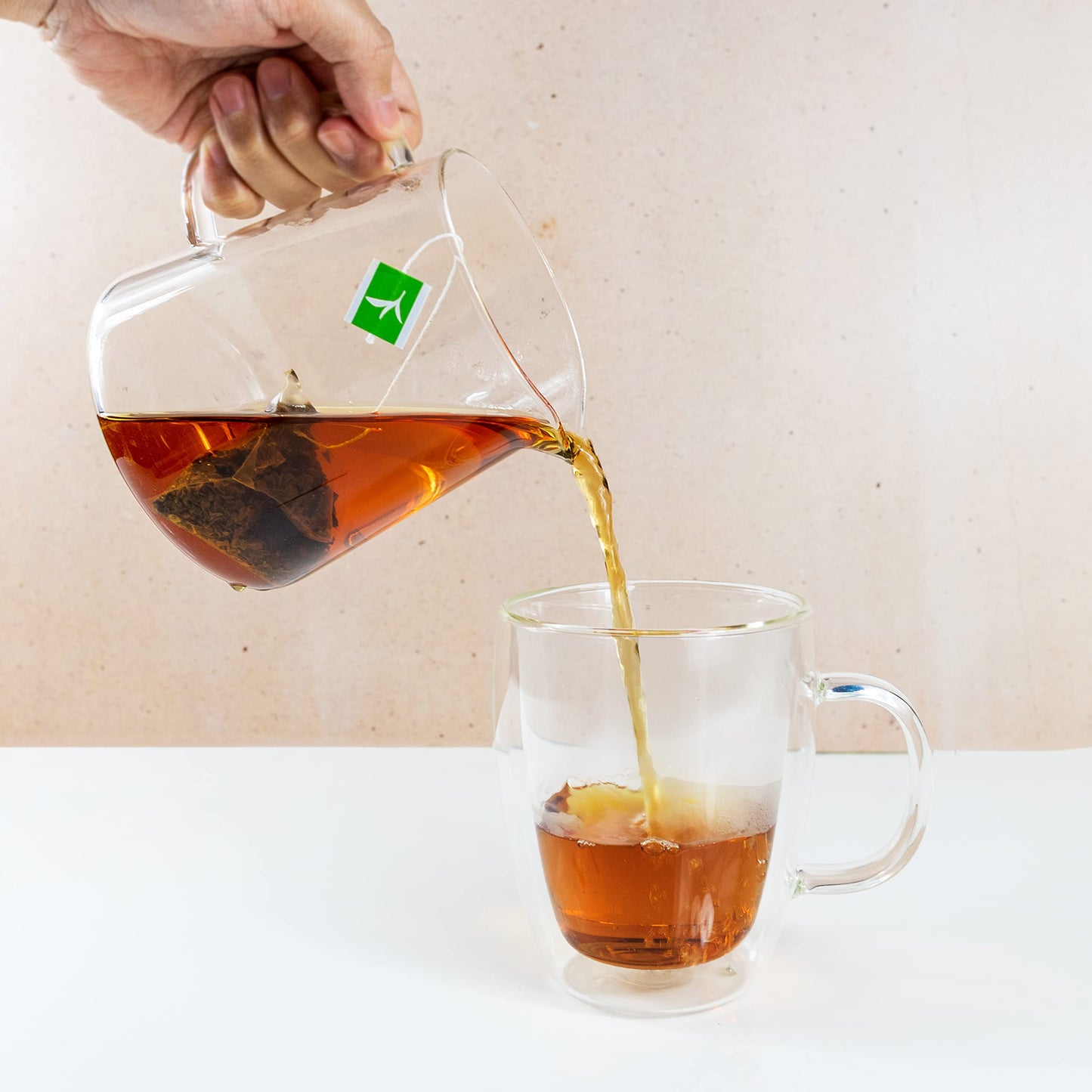 English Breakfast Black Tea - 100% Certified Organic - 50 Pyramid Tea Bags Sachets In Resealable Bag