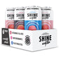 ShineWater Vitamin D Electrolyte Drink, Zero Sugar Hydration, 16 Fl Oz (Pack of 6)