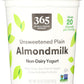 365 Everyday Value Almondmilk Unsweetened Non-Dairy Yogurt, Plain, 32 Oz