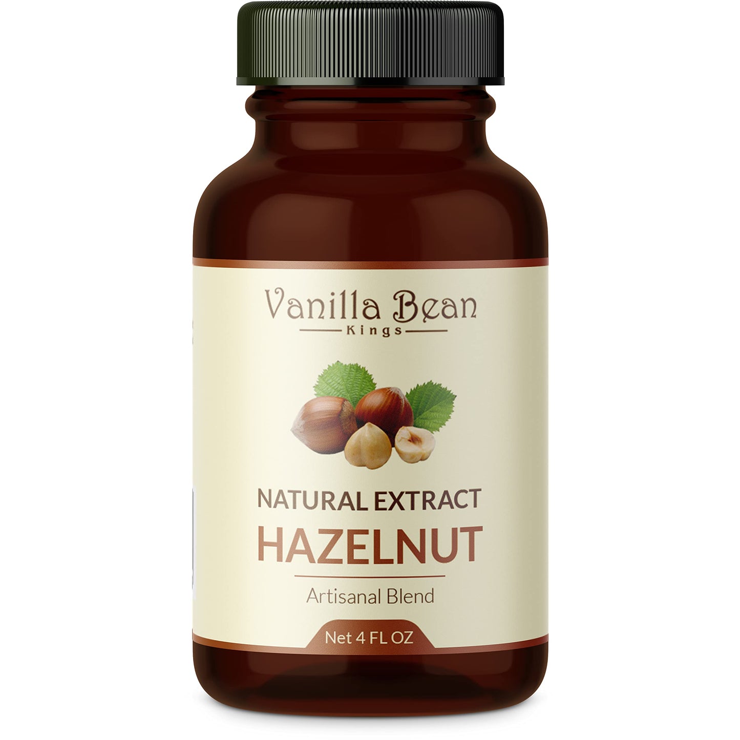 Natural Hazelnut Extract For Baking And Flavoring - 4 Oz - Premium Quality Natural Flavors For Baked Goods, Desserts, & Cooking