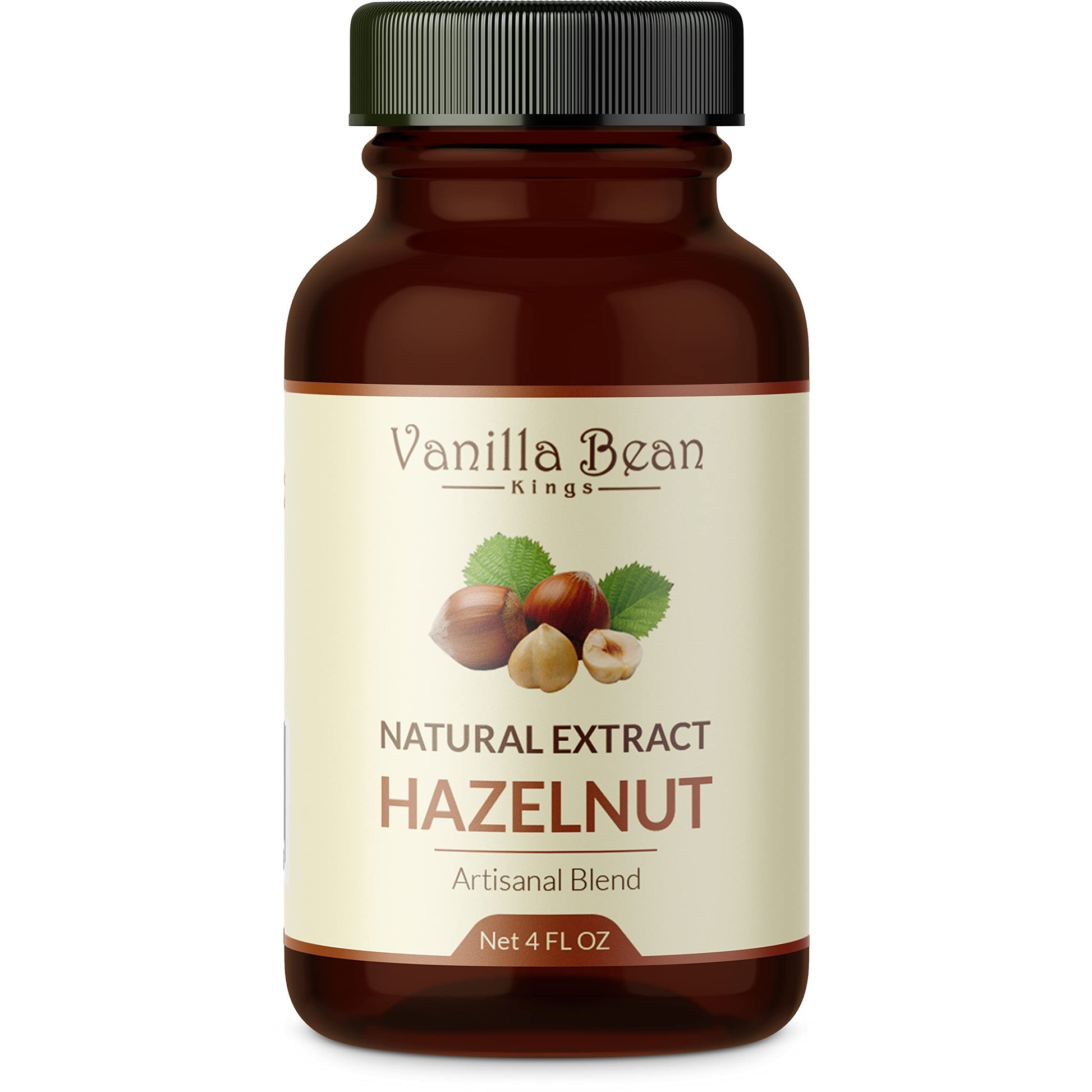 Natural Hazelnut Extract For Baking And Flavoring - 4 Oz - Premium Quality Natural Flavors For Baked Goods, Desserts, & Cooking