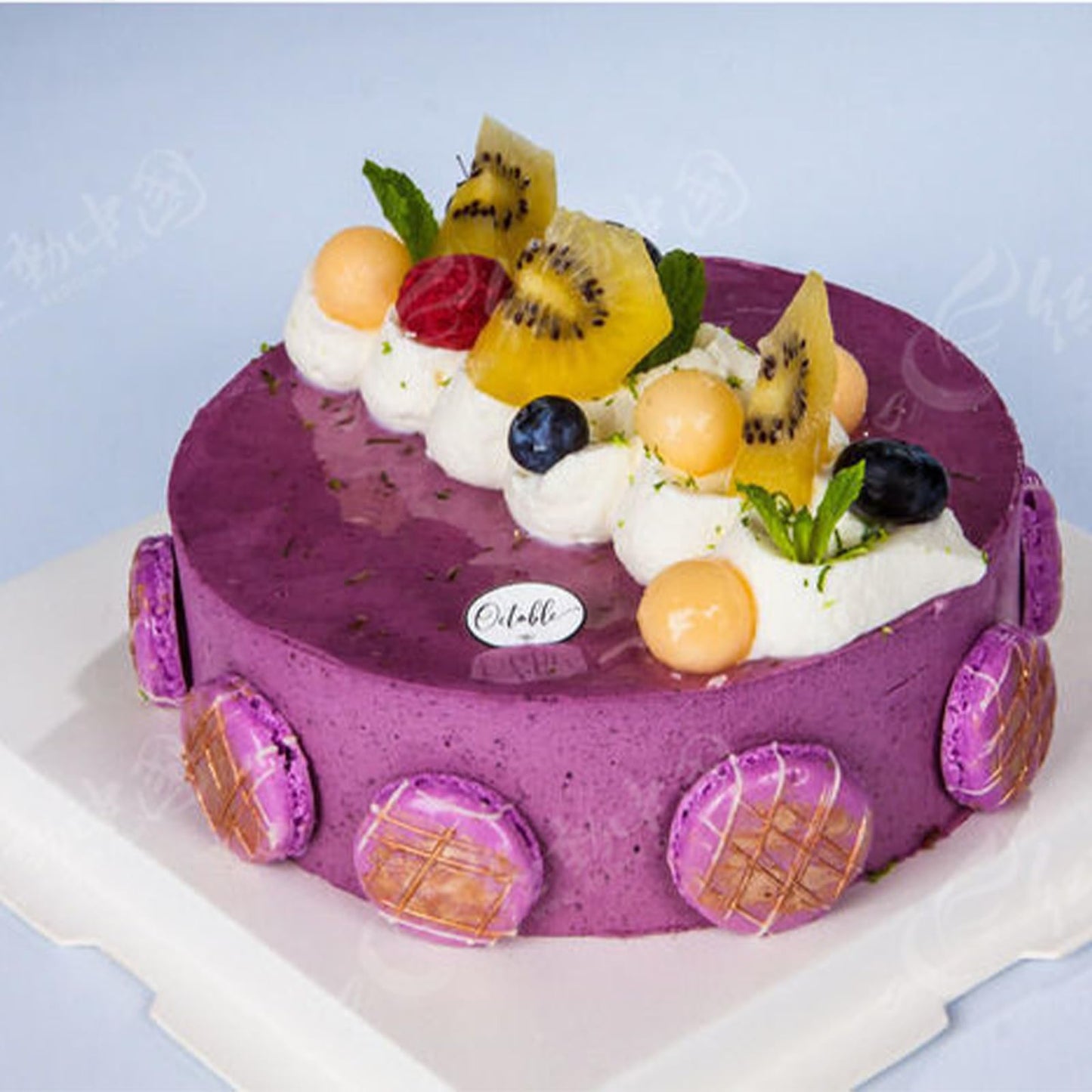 Philaeec Purple Sanding Sugar Edible Sparkling Crystals For Baking Cake Decoration Cookie Ice Cream Cupcake Toppers Wedding Part