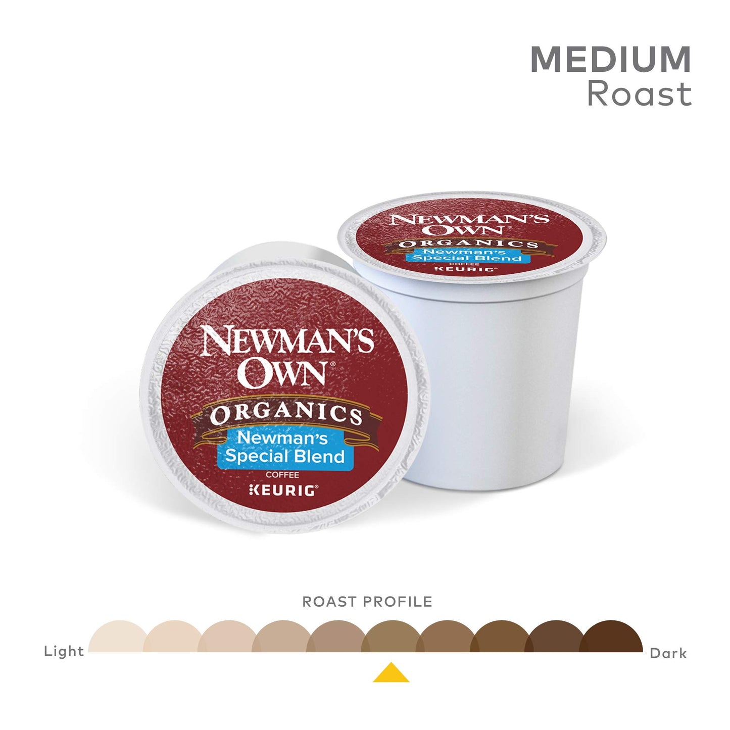 Newman'S Own Organics Keurig Single-Serve K-Cup Pods Special Blend Medium Roast Coffee, Fair Trade Certified, 24 Count