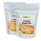 Molibake 8 Grain Bread Mix - All-Natural Multigrain Baking Mix - Pack of 2 - 15 oz - Easy-to-Use for Bread Machines and Ovens