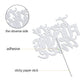 Twenty Three Silver Glitter Cake Toppers 23 Years Old 23Rd Birthday Anniversary Party Decorations Supplies