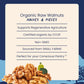 Goodsam Organic Raw Walnuts 3-Pack, 8 Oz Each, Unsalted, Gluten-Free, Non-Gmo, Vegan, Keto-Friendly, Sourced From Regenerative F