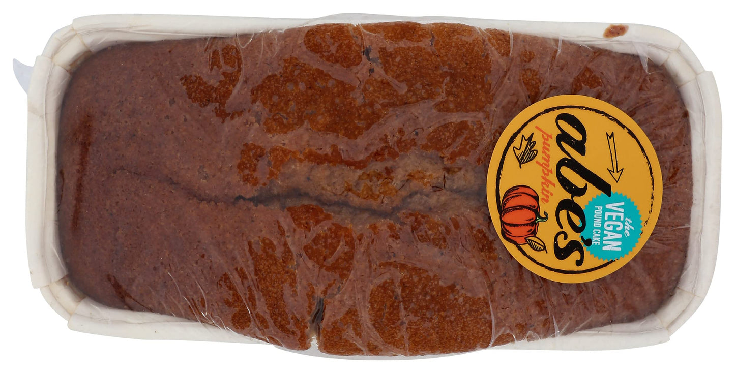 Abes, Pound Cake Pumpkin Spice Vegan, 14 Ounce