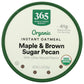 365 by Whole Foods Market, Organic Instant Oatmeal, Maple & Brown Sugar Pecan, 2.3 Ounce