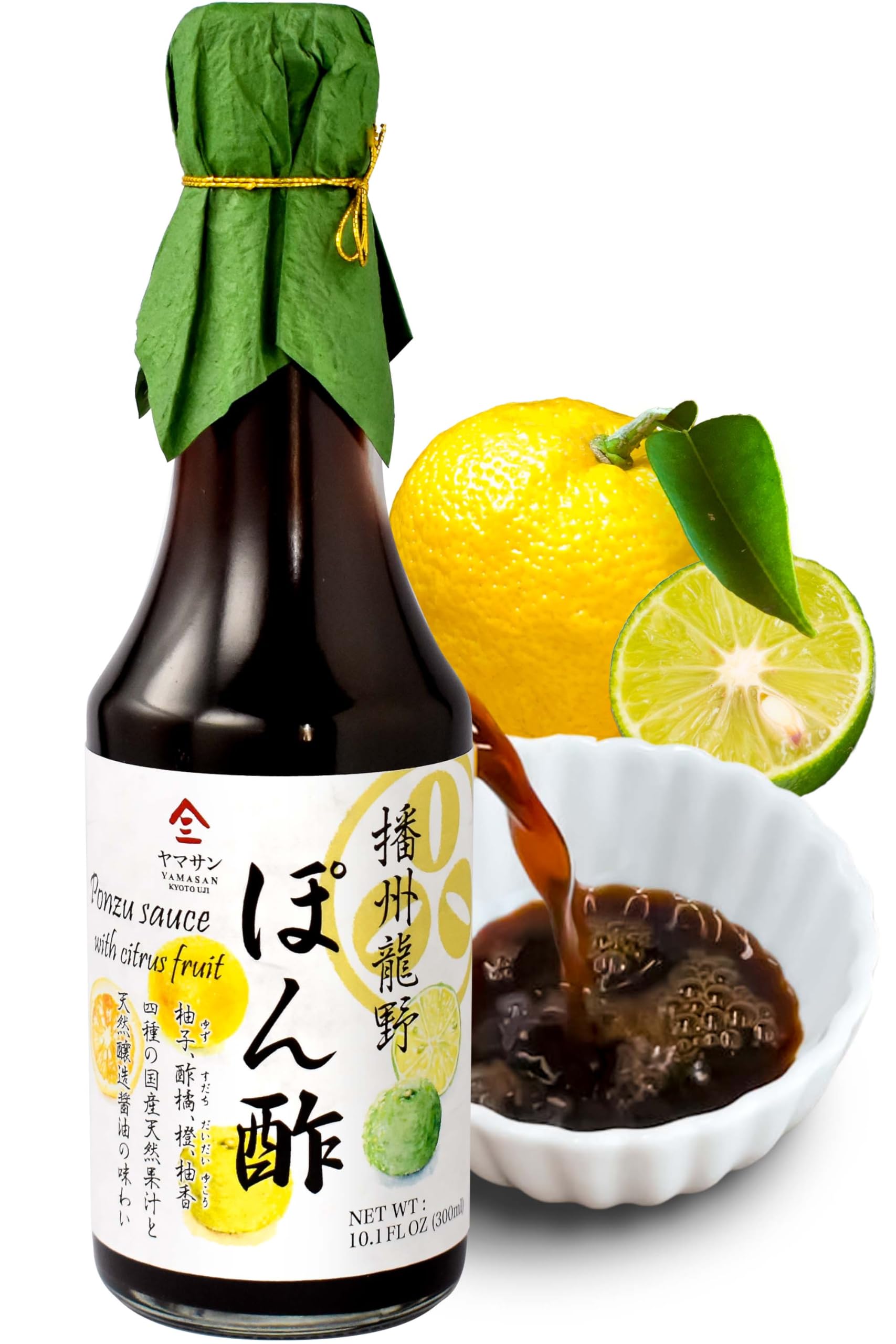 Ponzu Sauce (Yuzu Blend) Dressing Japanese Handmade?No Chemical Seasonings Non-Gmo? Natural Brewing 300Ml(10.14Floz) ?Yamasan?