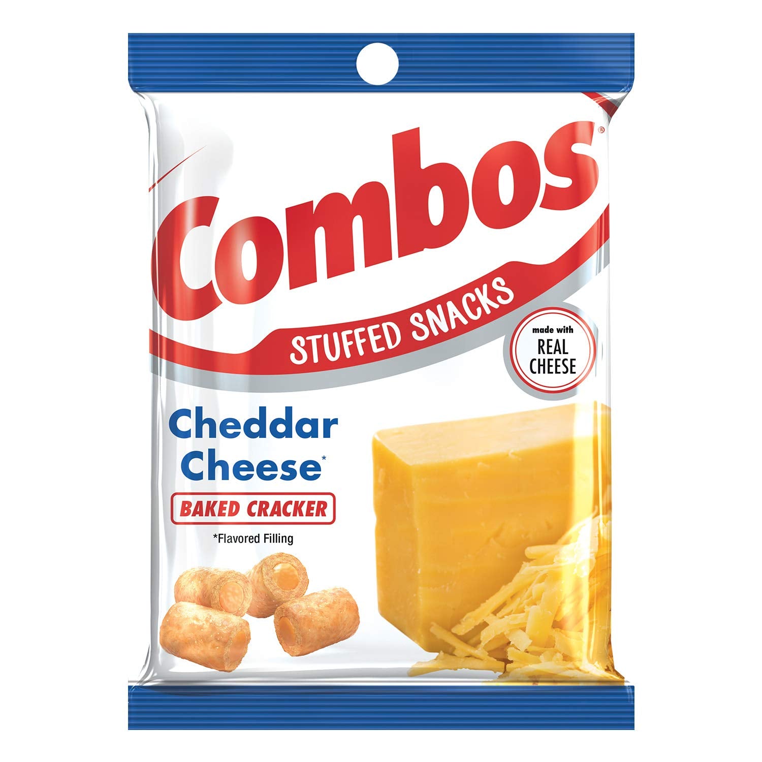 Combos Cheddar Cheese Cracker Baked Snacks, 6.3 Ounce Bag, Model 10041419420079