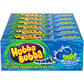Hubba Bubba Sour Blue Raspberry Chewing Gum - Bulk Pack of 18 (5 Pieces Each)