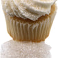 Hobbyland Natural Colored Decorating Sugar Crystals (Pearl White) Made With Natural Food Coloring, Handcrafted Color, Large Size