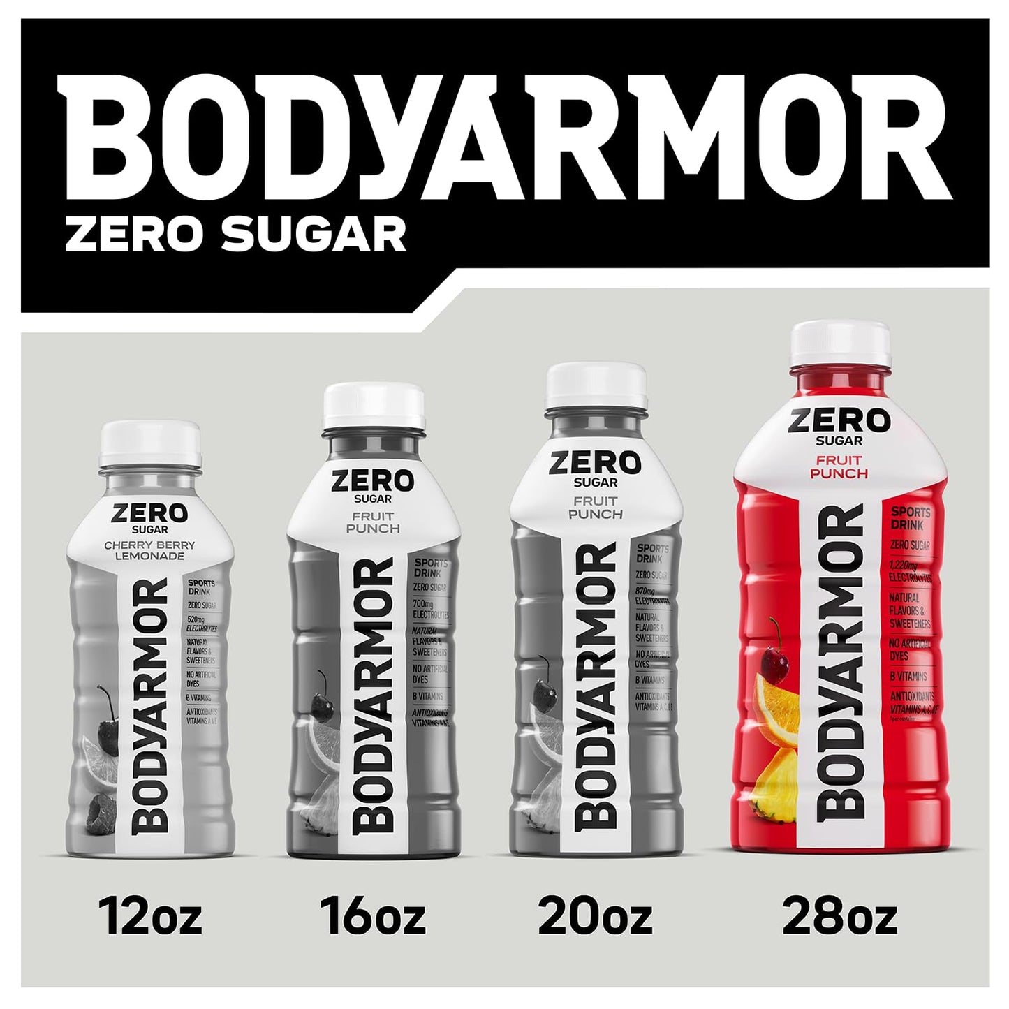 BODYprotective covering ZERO Sugar Orange Electrolyte Drink  Natural Flavors  28 Fl Oz Bottles (15 Pack)  B Vitamins & Antioxidants Sugar Free Hydration