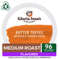 Gloria Jean'S Butter Toffee, Keurig Single-Serve K-Cup Pods, Medium Roast Coffee, 96 Count (4 Packs Of 24)