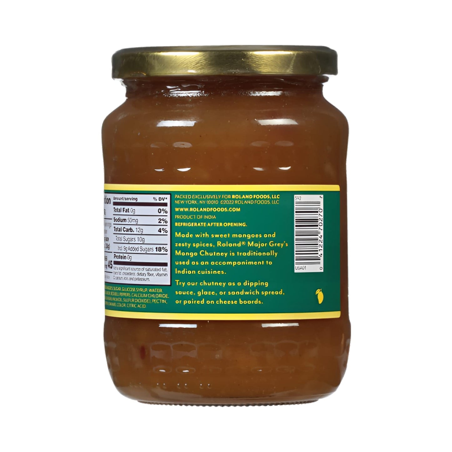Roland Major Grey'S Mango Chutney, 32 Ounce