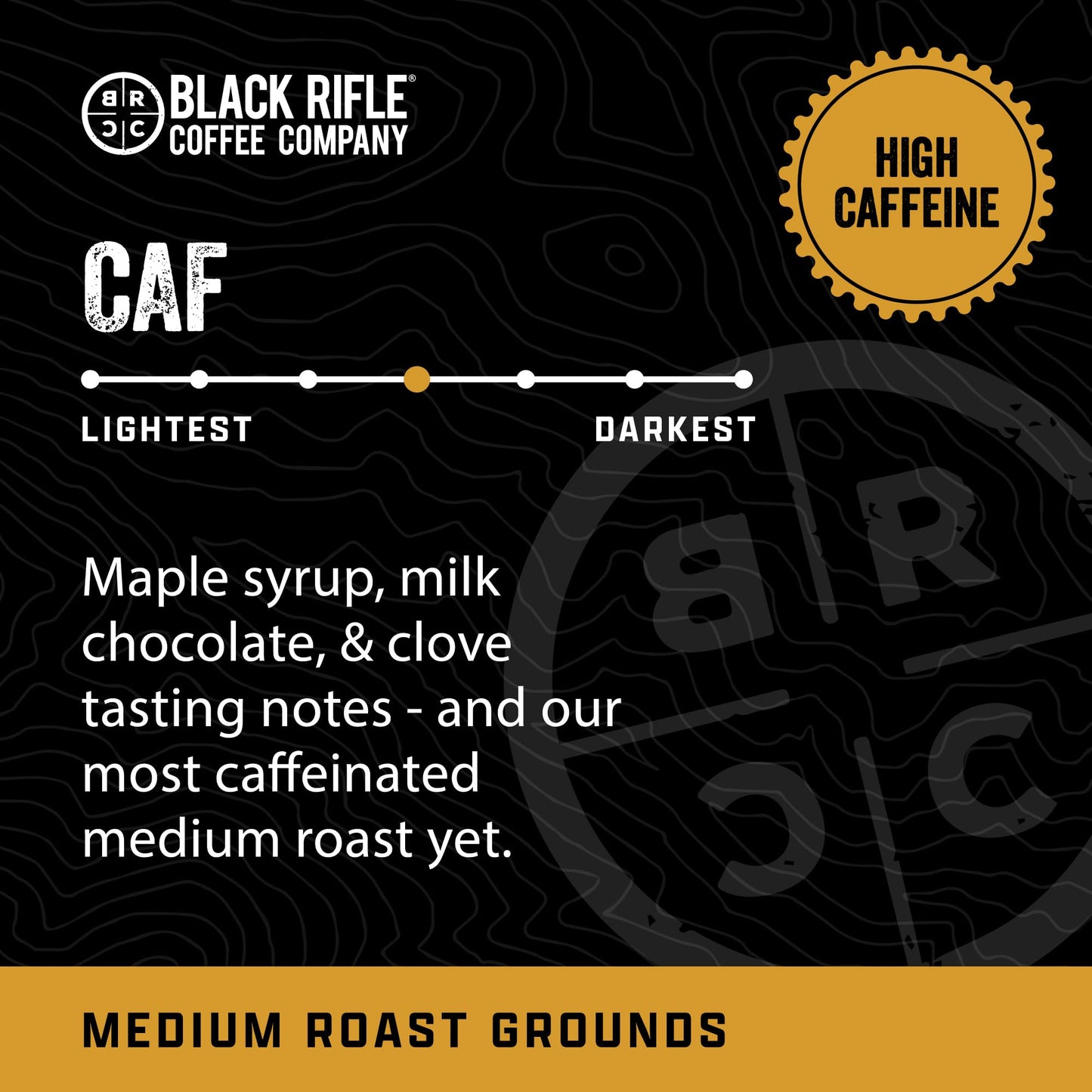 Black   Coffee Company Ground Coffee Medium Roast, 12oz Bag, Arabica Beans, Colombian & Brazilian Blend