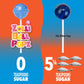 Zollipops Zolli Ball Popz Lollipops Clean Teeth, Easter, 3.1Oz