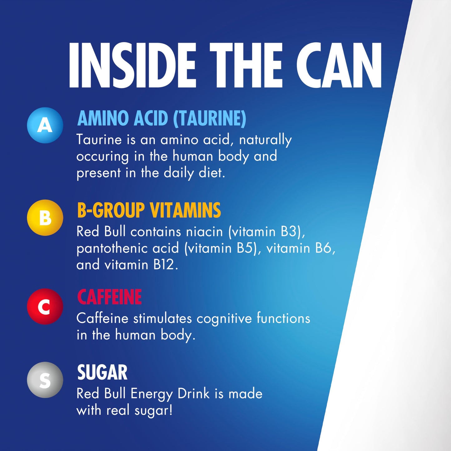 Red Bull Energy Drink, 189mg Caffeine, Taurine & B Vitamins, 20 Fl Oz, Pack of 12 Cans, Red/Blue