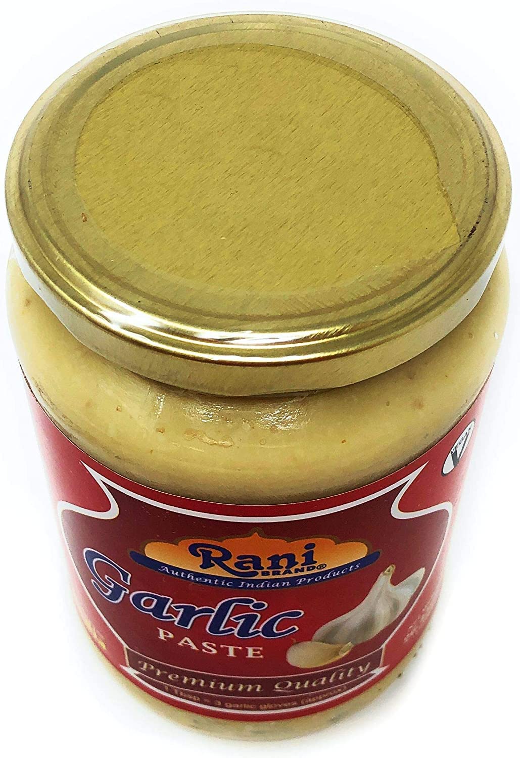 Rani Garlic Cooking Paste 26.5Oz (750G) Glass Jar ~ Vegan | Gluten Free | Non-Gmo | No Colors | Indian Origin