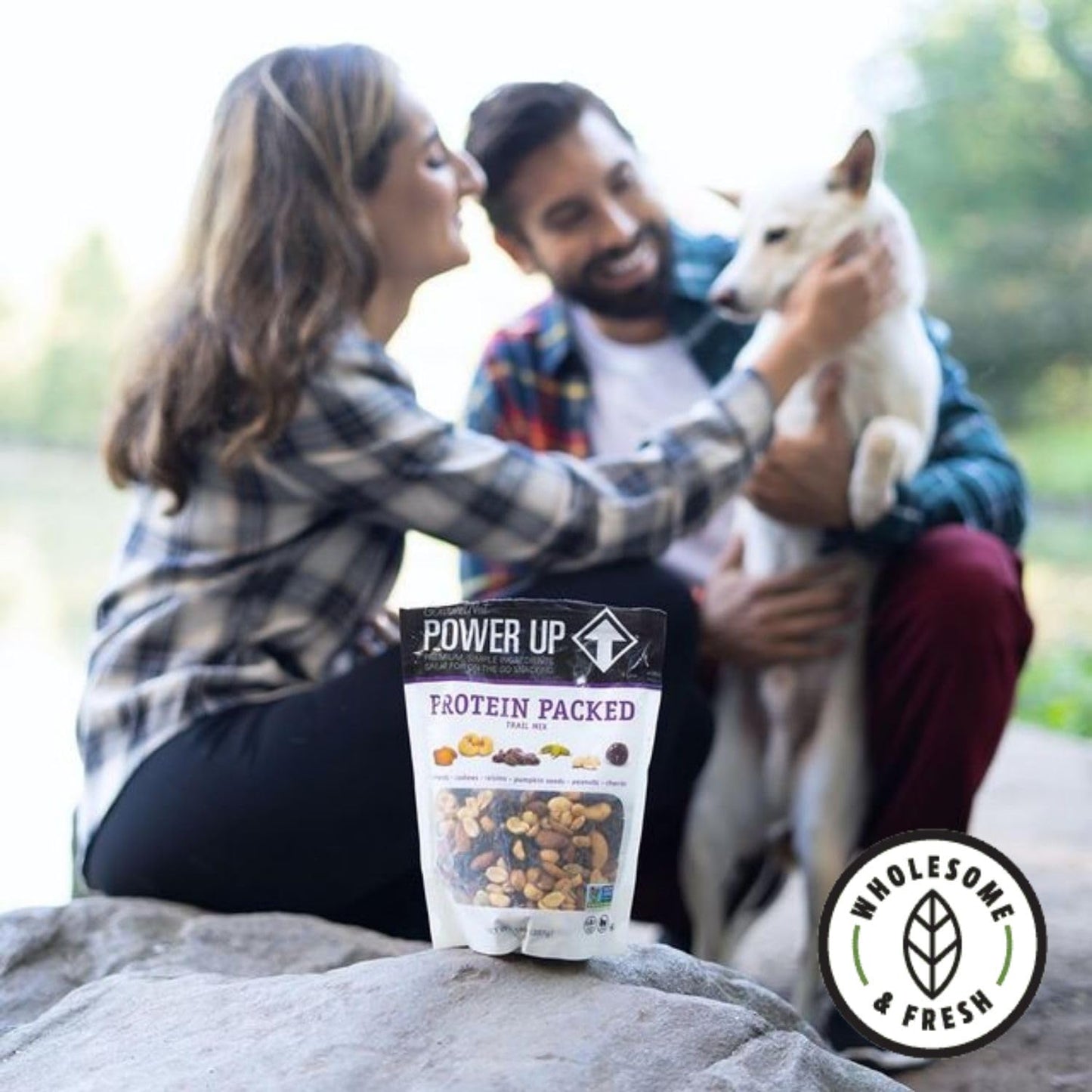 Power Up Trail Mix, Protein Packed, Non-GMO, 14 Ounces (Pack of 6)