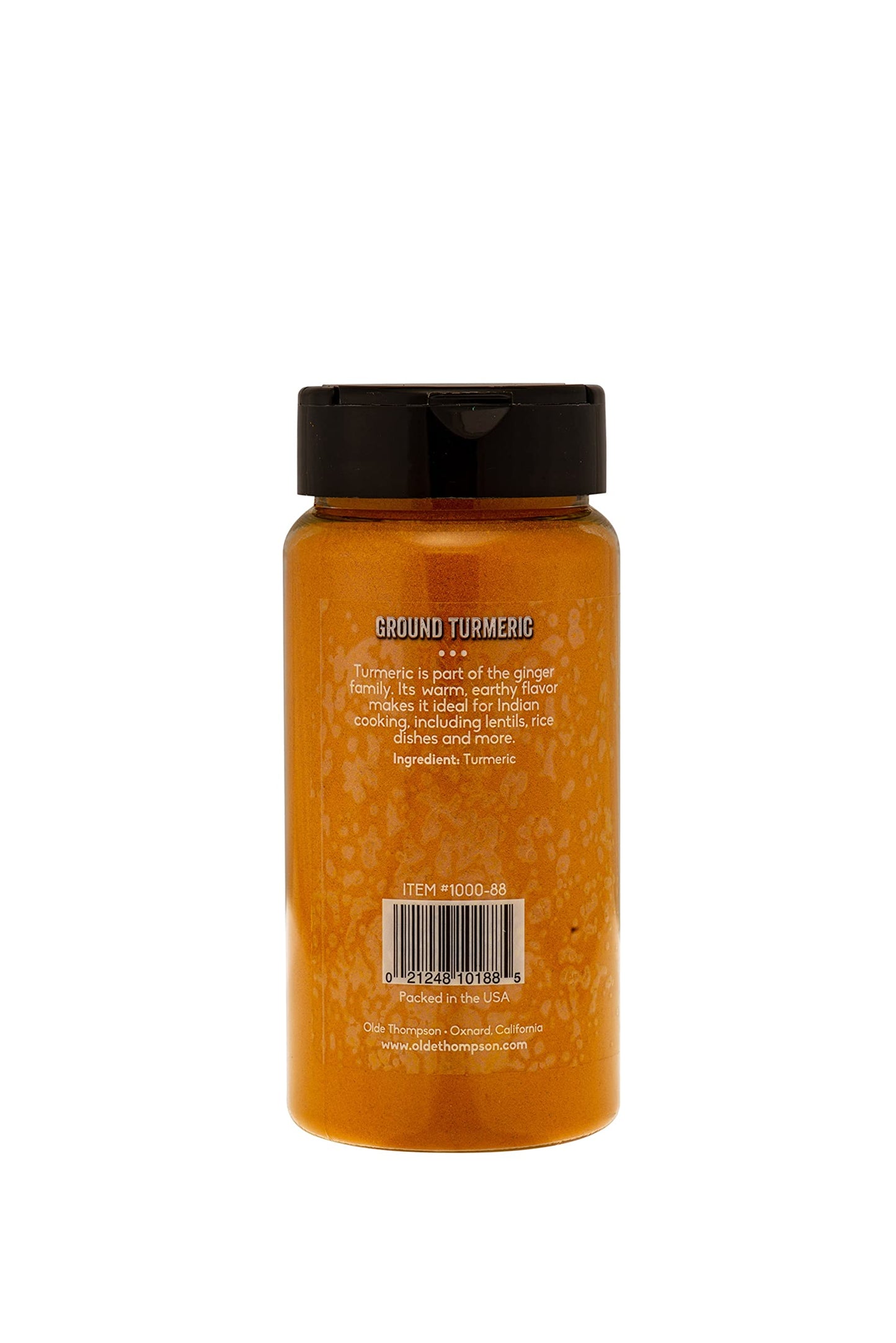 Olde Thompson Ground Turmeric, Spice Shaker, 5.3 Ounce