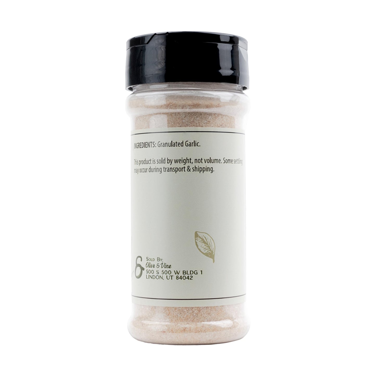 Olive & Vine Granulated Garlic, Savory & Aromatic, Seasoning For Pasta, Roasted Vegetables, Grilled Meats, Rich Tradition, Authe