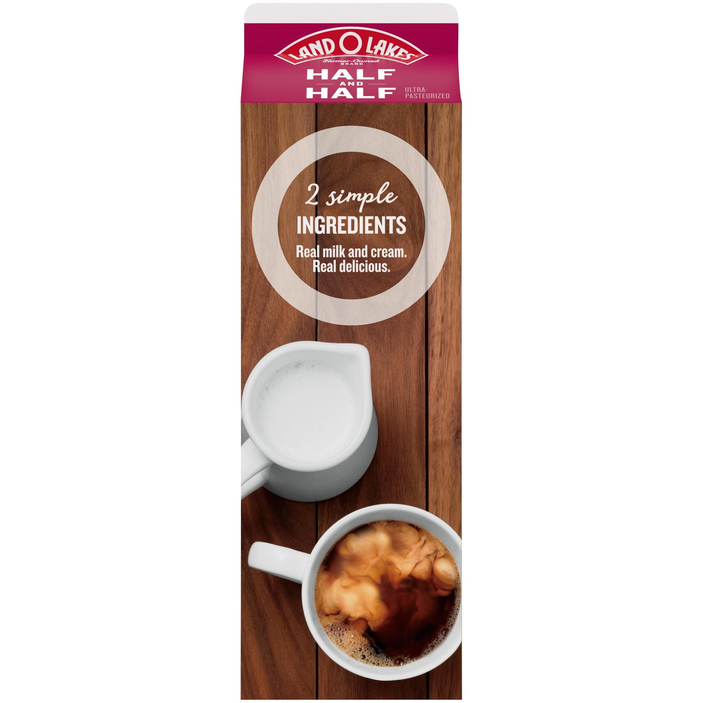 Land O Lakes Half And Half, Traditional, Coffee Creamer, 1 Quart