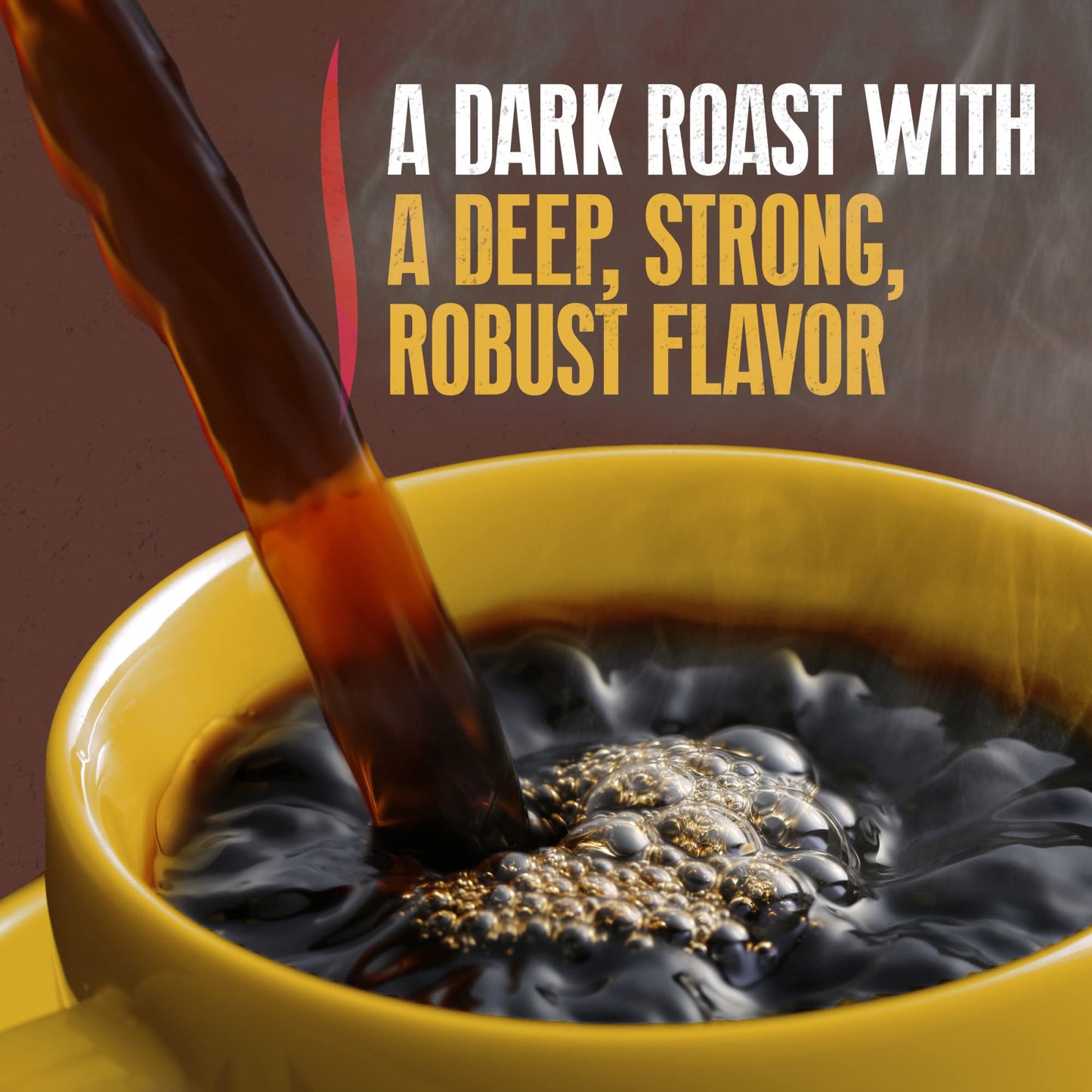 Yuban Dark Roast Ground Coffee, 25.3 oz Canister, Brown