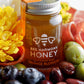 Bee Harmony Rare Varietals Honey Flight, Mini Honey Gift Set, 4 Jars, 3 Oz Each, Premium, Raw (Acacia, Buckwheat, Blueberry Blos