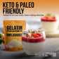 Gelatin Powder Unflavored 1.3 lbs Bulk Bag - Gelatina Sin Sabor en Polvo - Product of USA - Perfect for Desserts  Baking & Cooking - Supports Hair  Skin & Nails