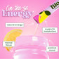 Bloom Nutrition Energy Drink Powder Packets  Sugar Free Energy Drink Mix with L-Theanine  B Vitamins & Natural Caffeine  On the Go Powder Sticks for Natural Energy  10 Calories (10 Pouches (Pack of 1)  Raspberry Lemonade)