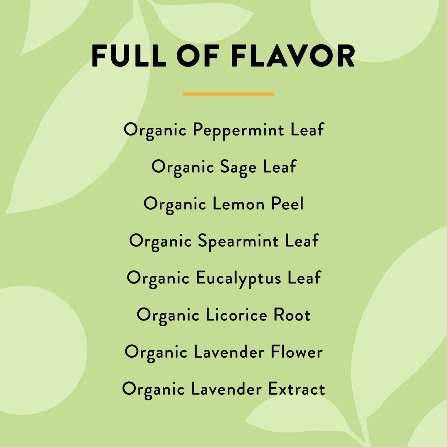 Choice Organic Teas Mint Sage Herbal Tea - 48 Tea Bags - Organic - 16 Count (Pack of 3)
