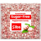 Sweetaholic Sugar Free Starlight Peppermint Candy | 5 Pound (400 Pcs Approx) | MADE IN USA | Individually Wrapped | Bulk Hard Ca