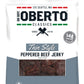 Oberto Classics Thin Style Peppered Beef Jerky, 2.2 Ounce (Pack of 8) - High-Protein Snack, Perfect for On-the-Go Enjoyment