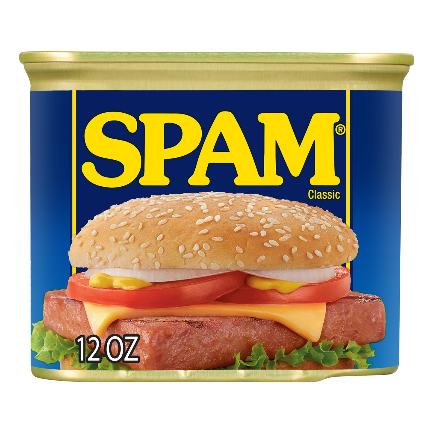 SPAM Classic Canned Meat, 12 oz Can (12 Pack), Model 17777, 12 Ounce (Pack of 12)