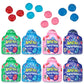 Baby Bottle Pop Chewy Candy Variety Pack, Assorted Flavors, 8 Ct, Individually Wrapped, Ideal for Party Favors and Goodie Bags