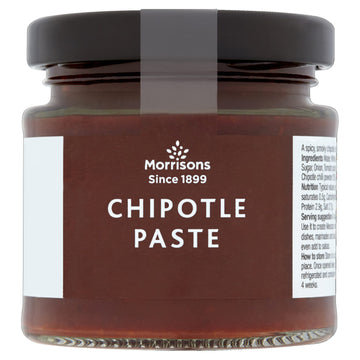 Morrisons Chipotle Paste 120g - Model 109467325, Size 7.7 x 7.3 x 11.7 cm