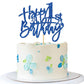 Roadsea Happy 1St Birthday Cake Topper - Baby Girl Boy One Year Old Birthday Cake Supplies - First Birthday Party Decorations -