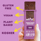 Whoa Dough Edible Cookie Dough Bars- Certified Non-Gmo, Kosher And Gluten Free Bars - Healthy Snack Foods - Plant Based Snacks Made With Real Ingredients - Brownie Batter Cookie Dough - 10 Pack