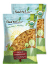 Food to Live - Organic Dried Pineapple Rings, 10 Pounds - Non-GMO, Flavorful Chewy Fruit Snack, Vegan, Unsulfured, No Sugar Adde