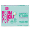 Angies BOOMCHICKAPOP Lightly Sweet Kettle Corn Microwave Popcorn, 3.29 oz. Classic Bags 4-Count (Pack of 6)