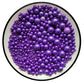 Eastron Edible Purple Pearl Sugar Sprinkles Candy Mixing Size Baking Cake Decorations Cupcake Toppers Cookie Decorating Celebrat