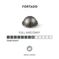 Nespresso compact pieces Vertuo Fortado Gran Lungo Dark Roast Coffee Pods, 30 Count, 5.0oz Brew Size