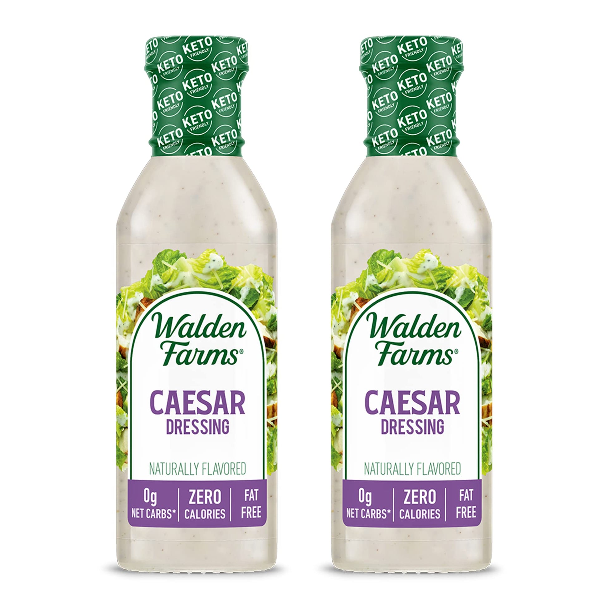Walden Farms Calorie Free Dressing Caesar -- 12 fl oz - 2 pc