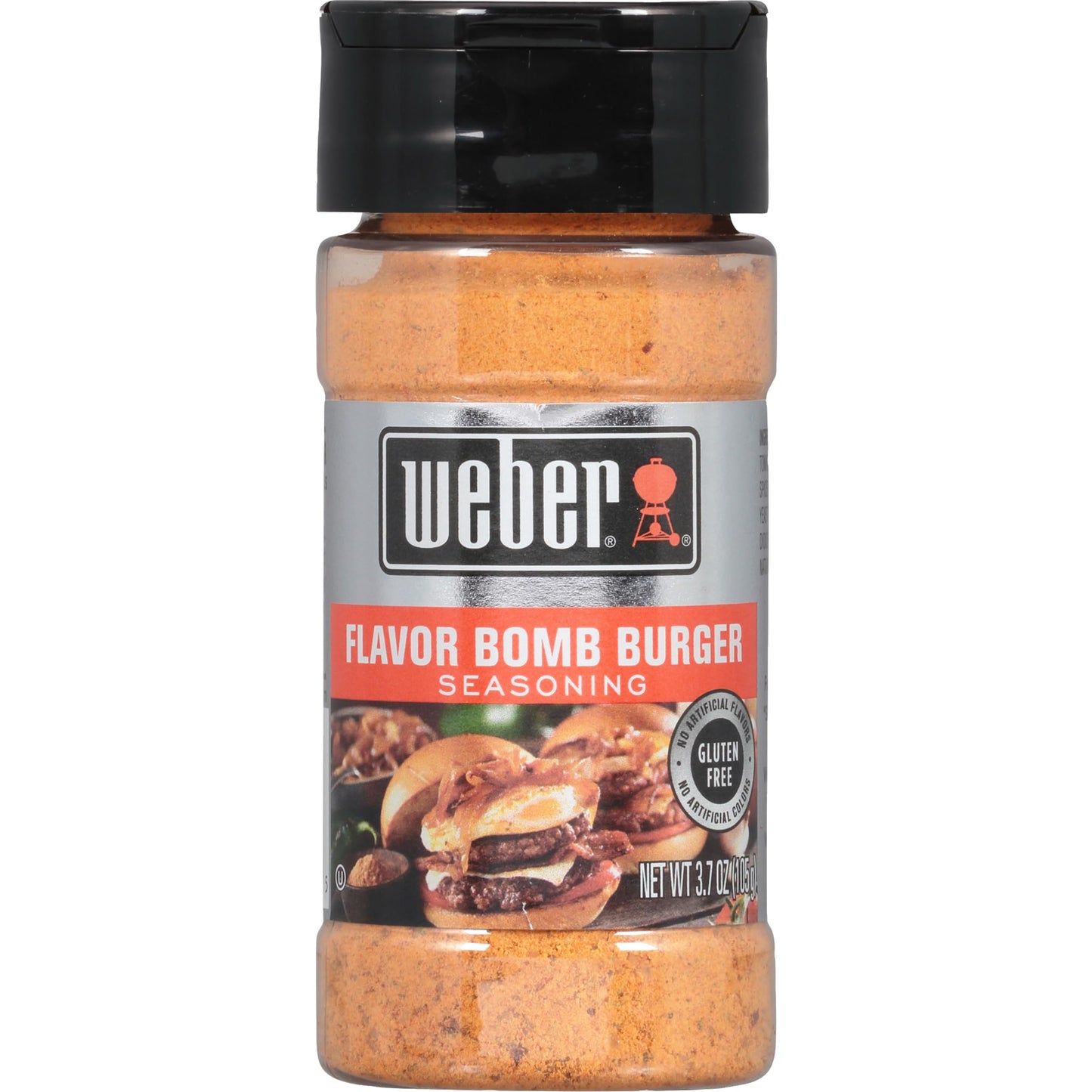 Weber Flavor Bomb Burger Seasoning, 3.7 oz, Model 1151246, Pack of 1