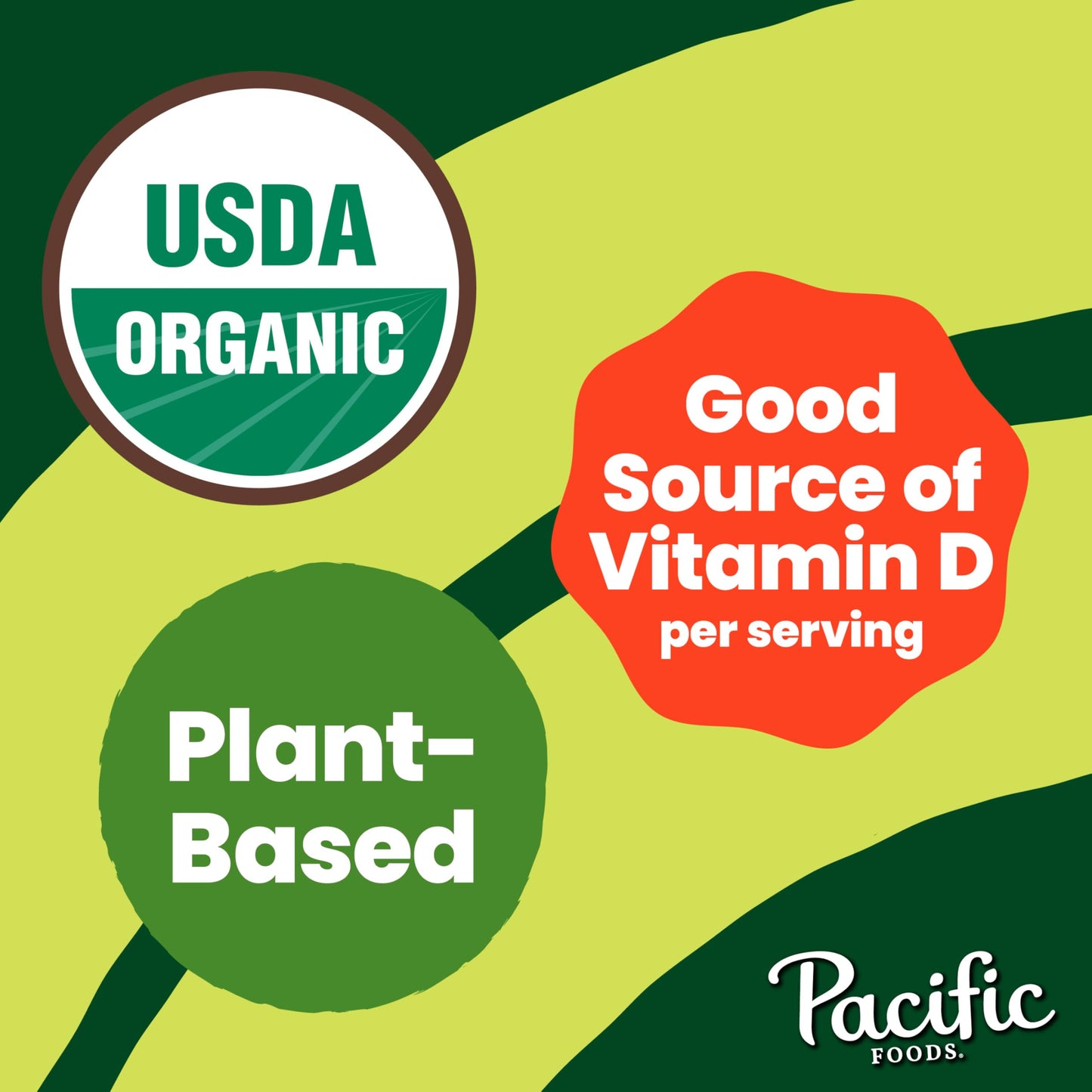 Pacific Foods Organic Unsweetened Coconut Milk, Plant Based Milk, 32 oz Carton (Pack of 6)